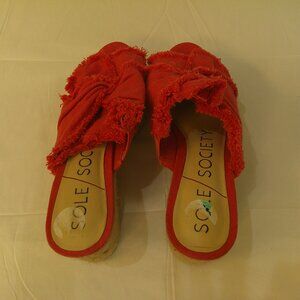 Sole Society Coral Wedge Size 5.5 Women
